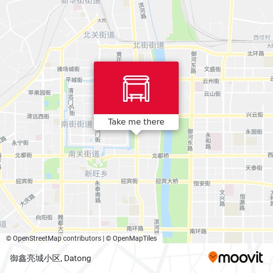 御鑫亮城小区 map