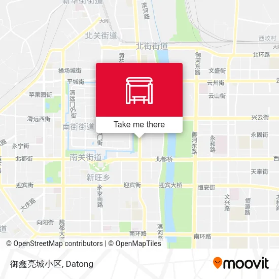 御鑫亮城小区 map