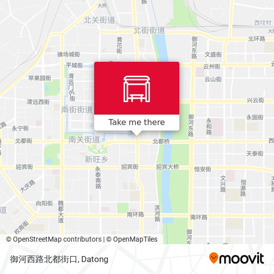 御河西路北都街口 map