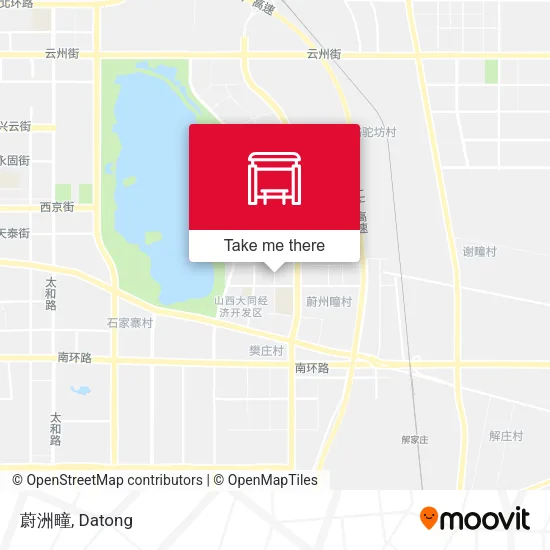 蔚洲疃 map