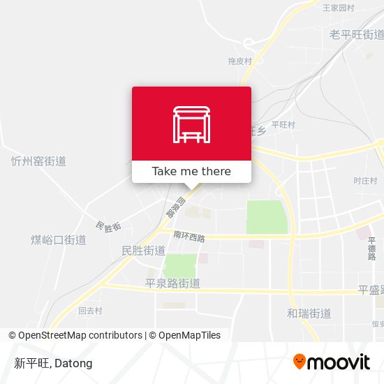 新平旺 map