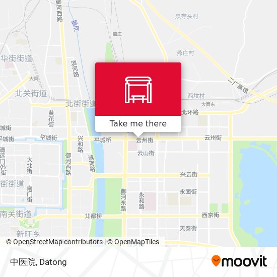 中医院 map