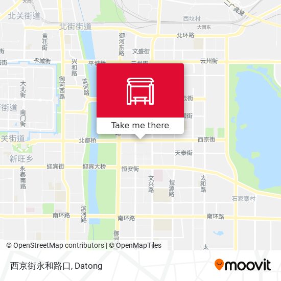 西京街永和路口 map