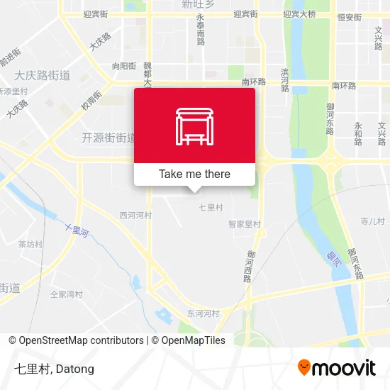 七里村 map
