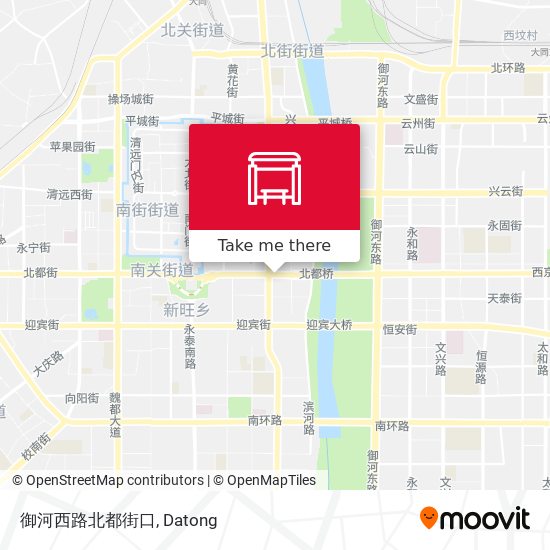 御河西路北都街口 map