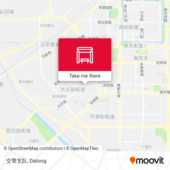 交警支队 map