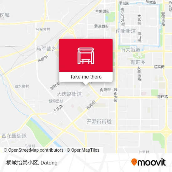 桐城怡景小区 map