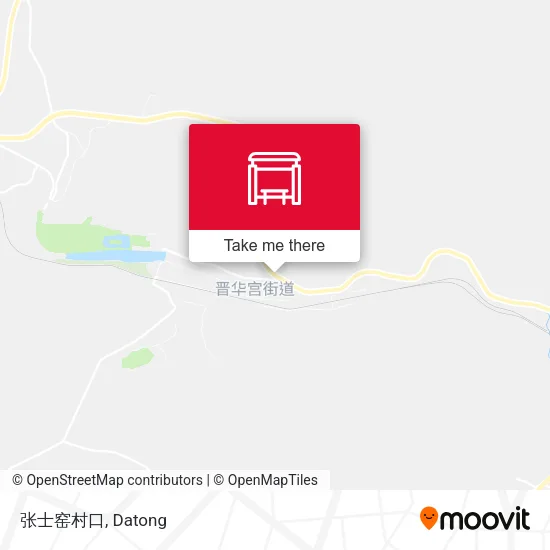 张士窑村口 map