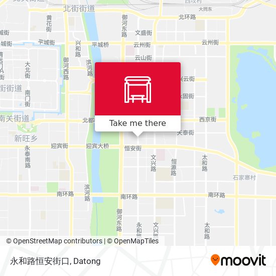 永和路恒安街口 map