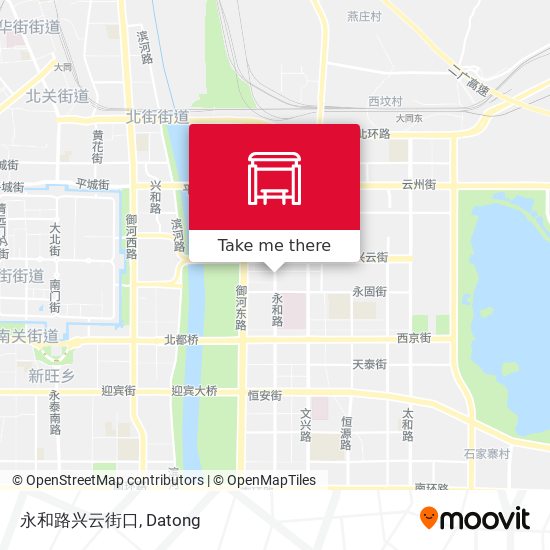 永和路兴云街口 map