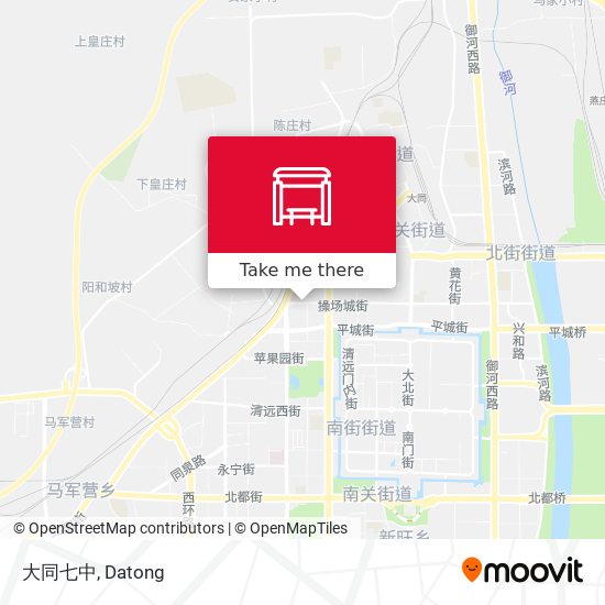 大同七中 map