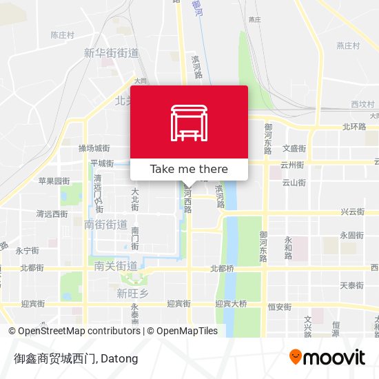 御鑫商贸城西门 map