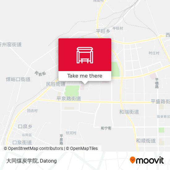 大同煤炭学院 map