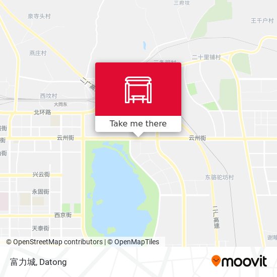 富力城 map
