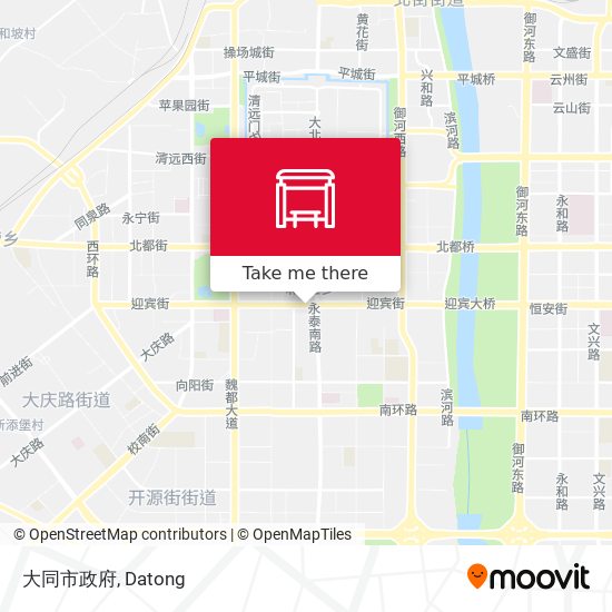 大同市政府 map