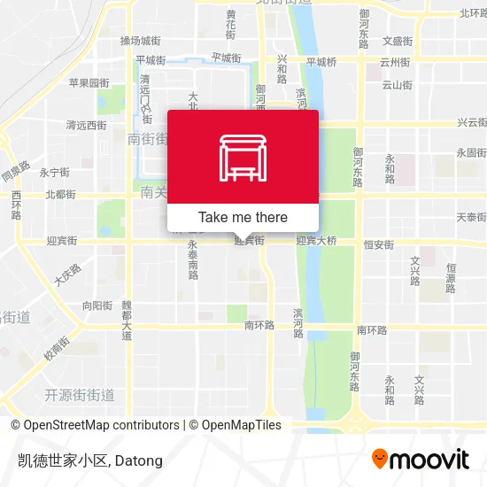 凯德世家小区 map