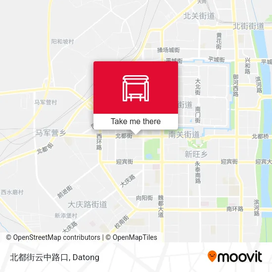北都街云中路口 map