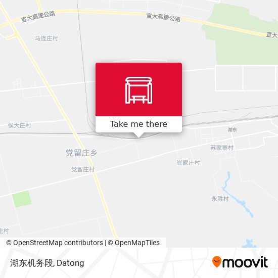 湖东机务段 map