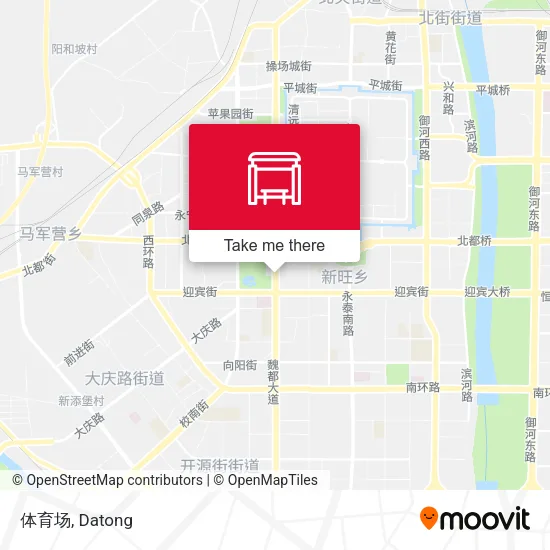 体育场 map