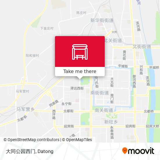 大同公园西门 map