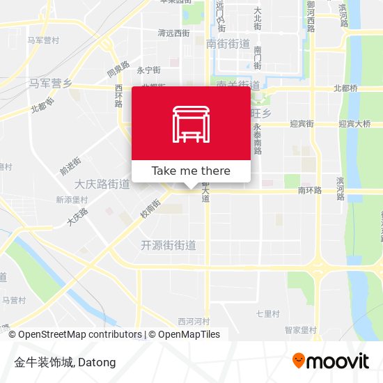 金牛装饰城 map