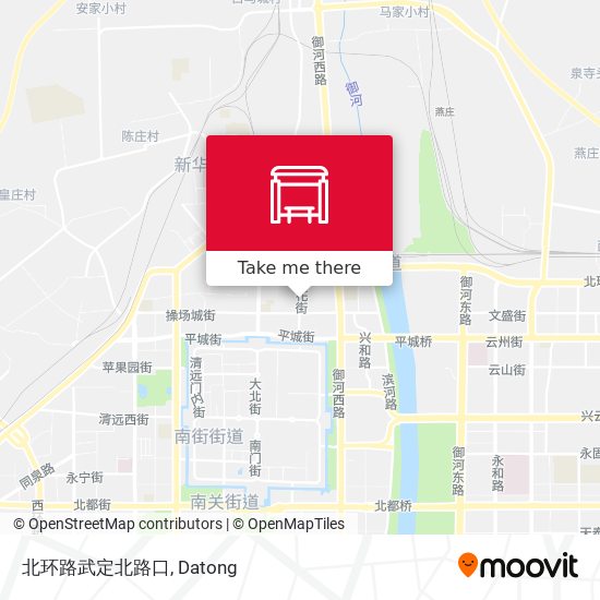 北环路武定北路口 map