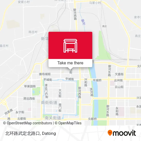 北环路武定北路口 map