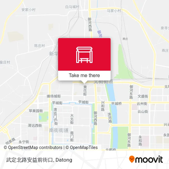 武定北路安益前街口 map