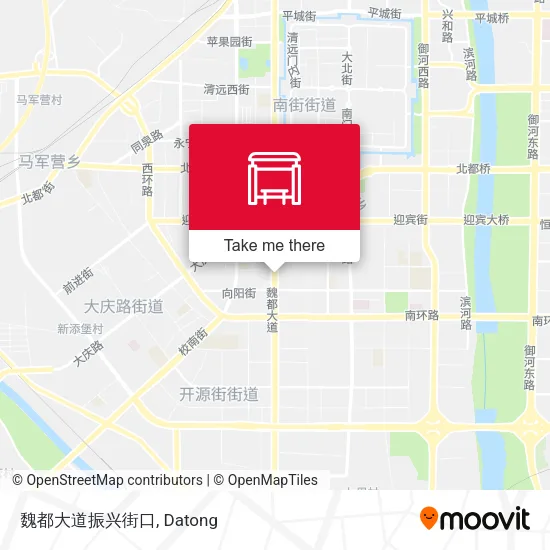 魏都大道振兴街口 map