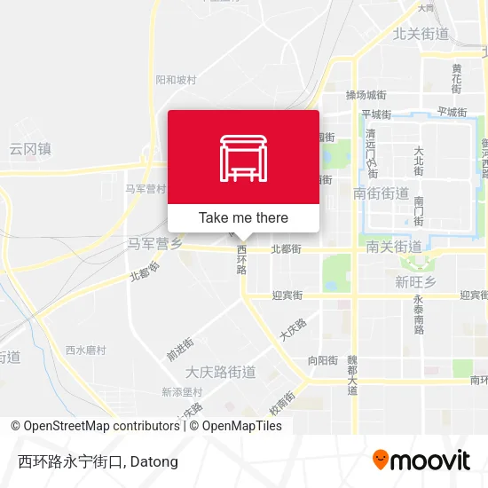 西环路永宁街口 map