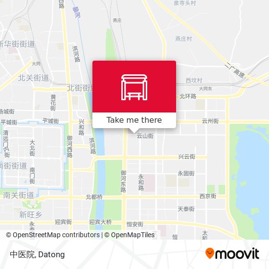 中医院 map