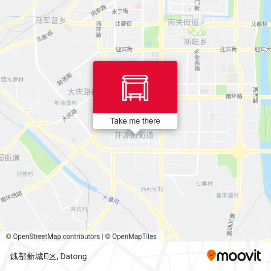魏都新城E区 map