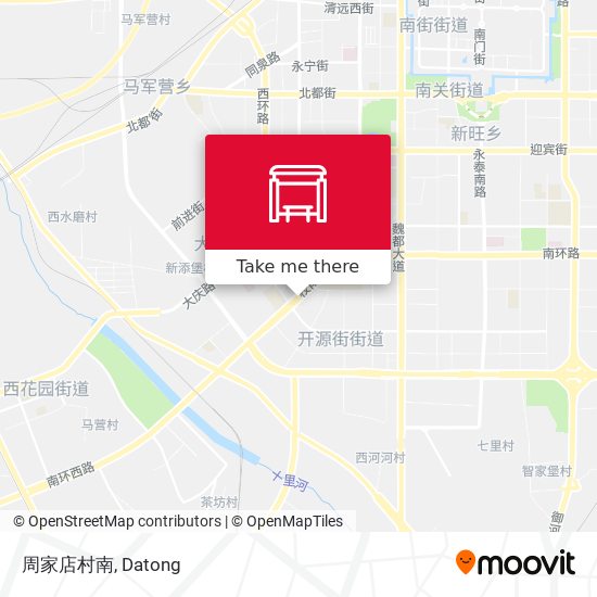 周家店村南 map