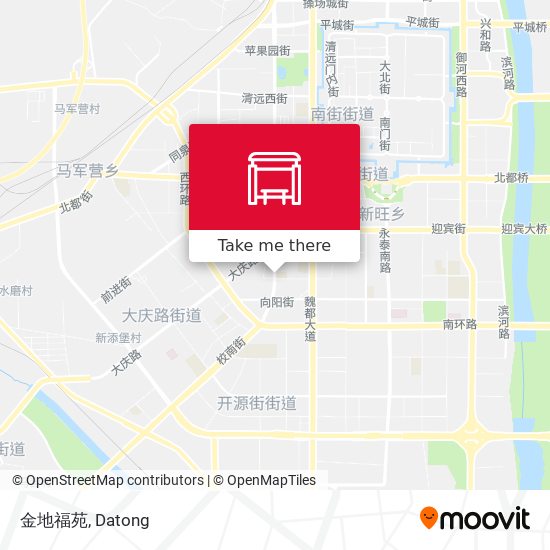 金地福苑 map
