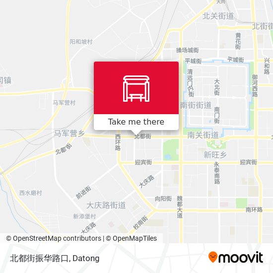 北都街振华路口 map