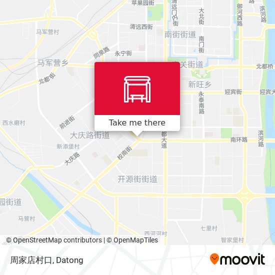 周家店村口 map