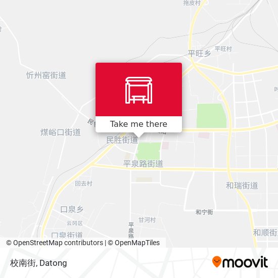 校南街 map