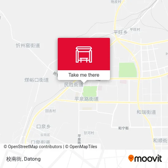 校南街 map