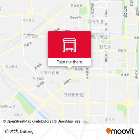 临时站 map