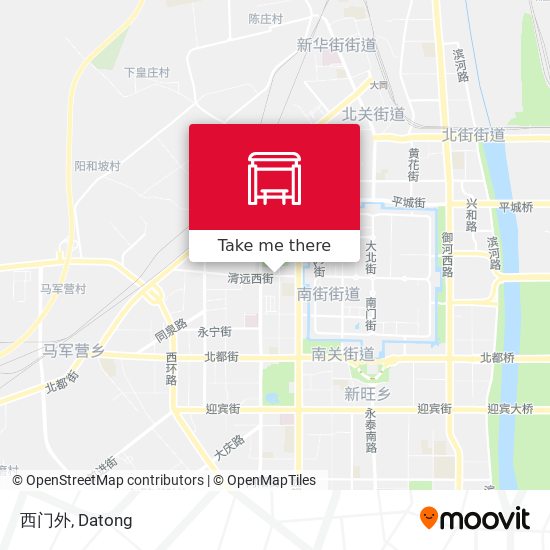 西门外 map