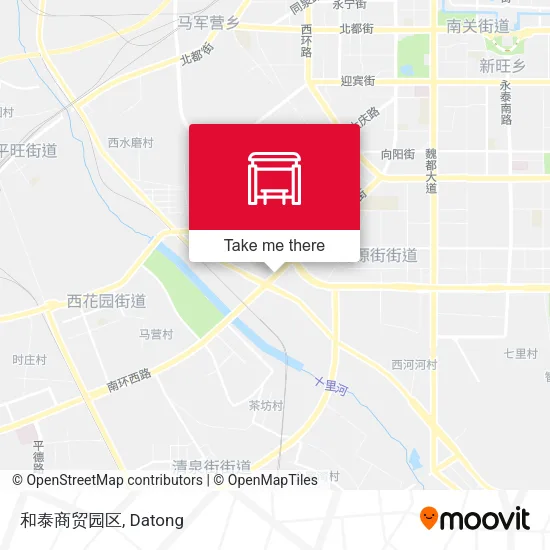 和泰商贸园区 map