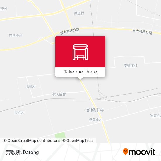 劳教所 map