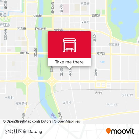 沙岭社区东 map
