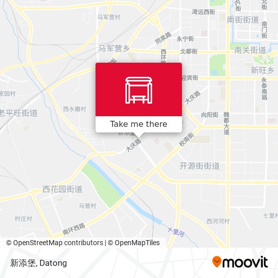 新添堡 map