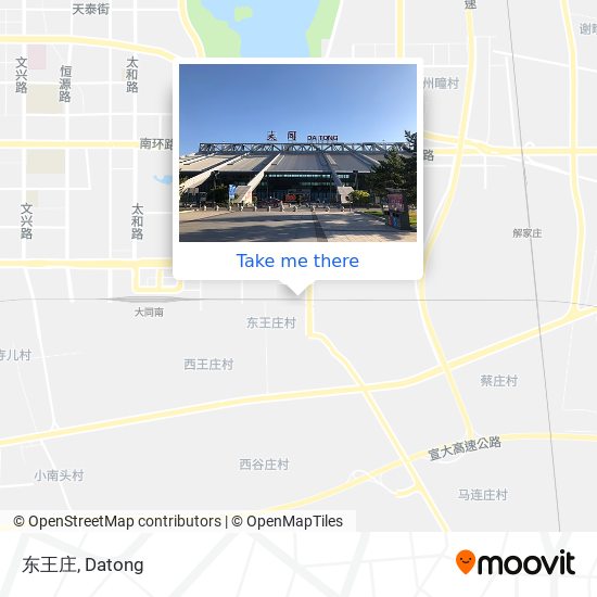 东王庄 map