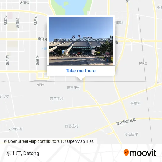 东王庄 map