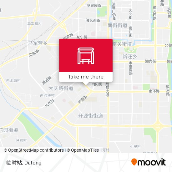 临时站 map