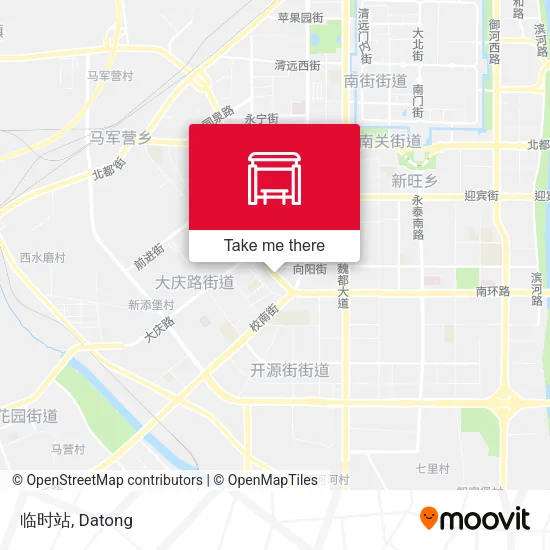 临时站 map