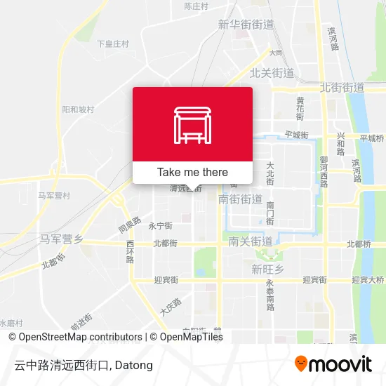 云中路清远西街口 map