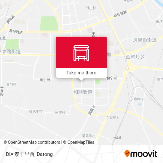D区泰丰里西 map